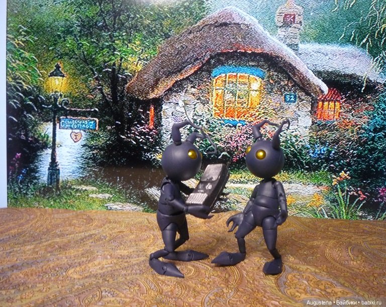 Чип и Дейл спешат на помощь! Тьфу ты! Опять напутала. Бу и Джабраил