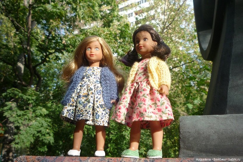 Несколько кадров любимых малышек