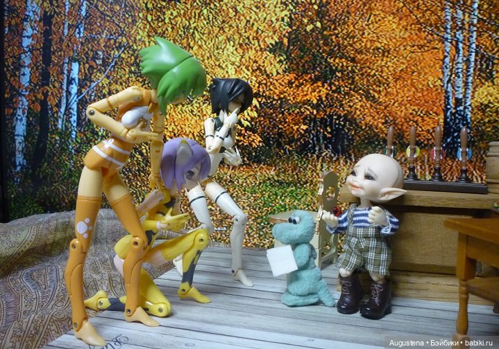 Из жизни миниатюрных — Разные шарнирные куклы (не БЖД): редкие (фото 8)