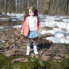 Измайловский парк 10.04.21 Малышка Лёля