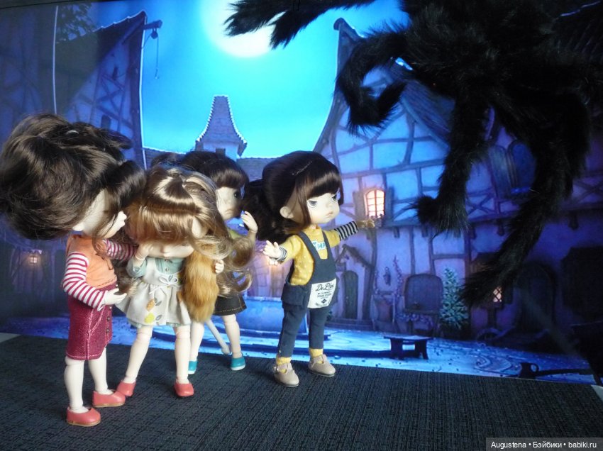 Четверо сямочек и Павук. Экспромт