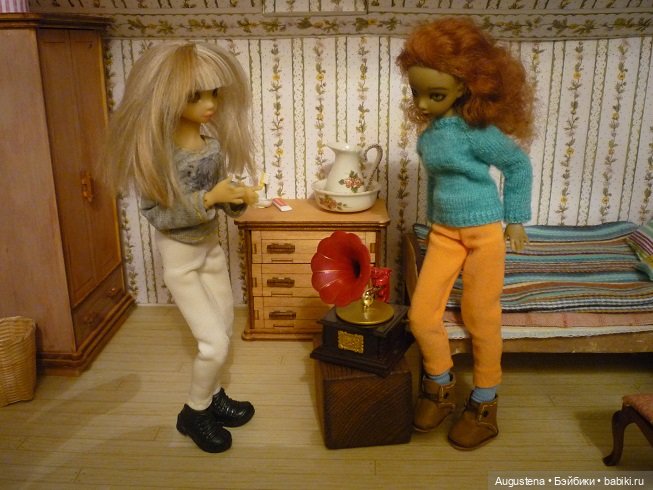Осенние дни Коти и Алисы — Домашние фото авторских кукол: личные коллекции (фото 6)