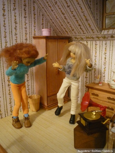 Осенние дни Коти и Алисы — Домашние фото авторских кукол: личные коллекции (фото 5)