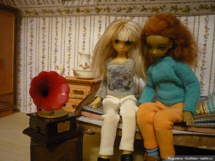 Осенние дни Коти и Алисы — Домашние фото авторских кукол: личные коллекции (фото 9)
