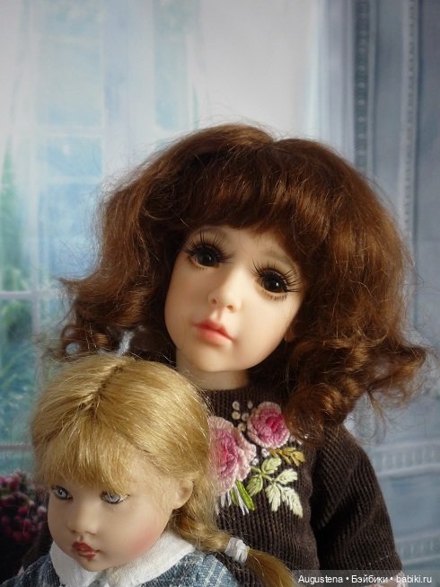 Девочка со старинной открытки (фото 4)