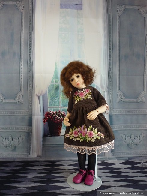 Девочка со старинной открытки (фото 2)