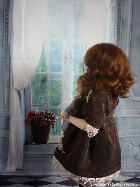 Девочка со старинной открытки (фото 6)