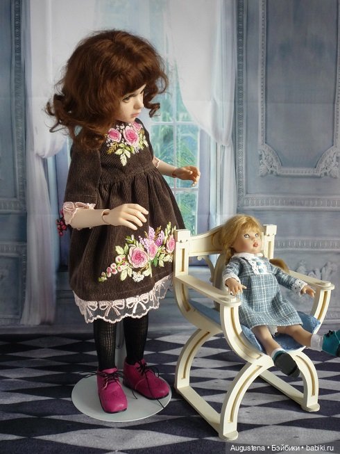 Девочка со старинной открытки (фото 5)