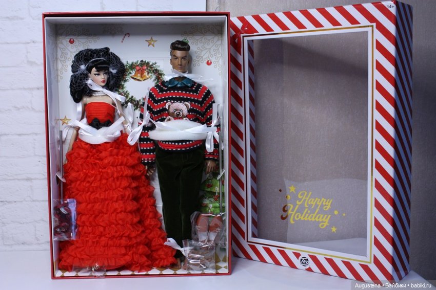 Распаковка Рождественской пары Mizi doll (фото 6)