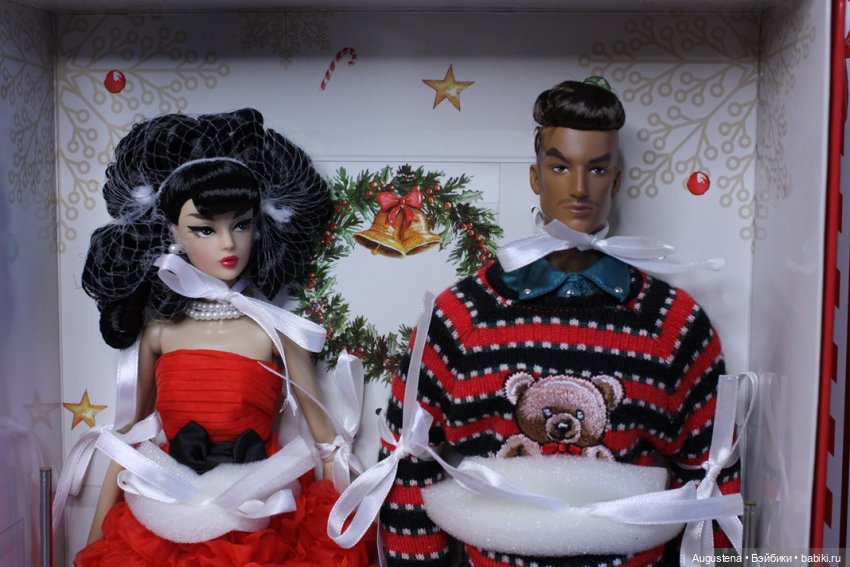 Распаковка Рождественской пары Mizi doll (фото 7)
