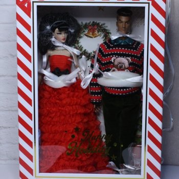 Распаковка Рождественской пары Mizi doll