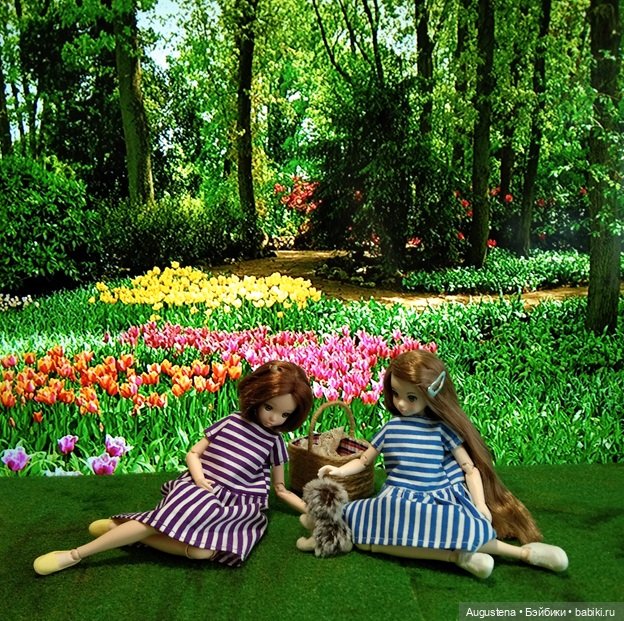 Летнее в полоску — Одежда и обувь для кукол своими руками: фото (фото 5)