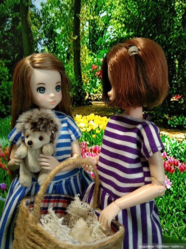Летнее в полоску — Одежда и обувь для кукол своими руками: фото (фото 4)