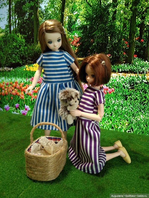 Летнее в полоску — Одежда и обувь для кукол своими руками: фото (фото 2)