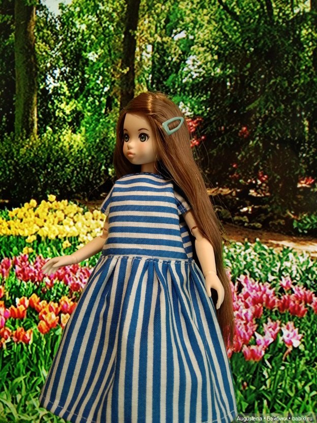 Летнее в полоску — Одежда и обувь для кукол своими руками: фото (фото 9)