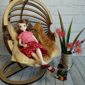 Красная тапочка