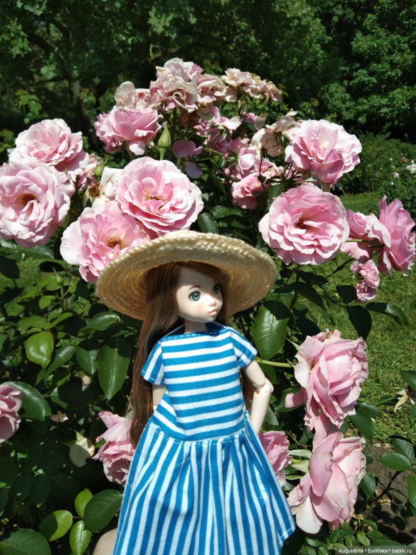 Дамы в розарии — Гибриды шарнирных кукол (не БЖД): подбор тела