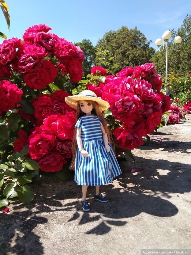 Дамы в розарии — Гибриды шарнирных кукол (не БЖД): подбор тела
