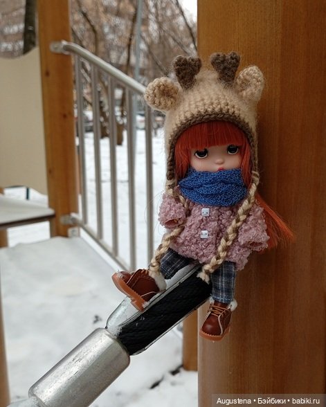 Просто Дулька среди зимы — Разные шарнирные куклы (не БЖД): редкие (фото 2)