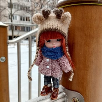 Просто Дулька среди зимы