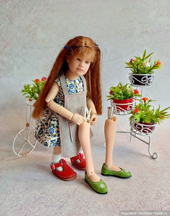 Туфельки на лето — Одежда и обувь для кукол своими руками: фото (фото 4)