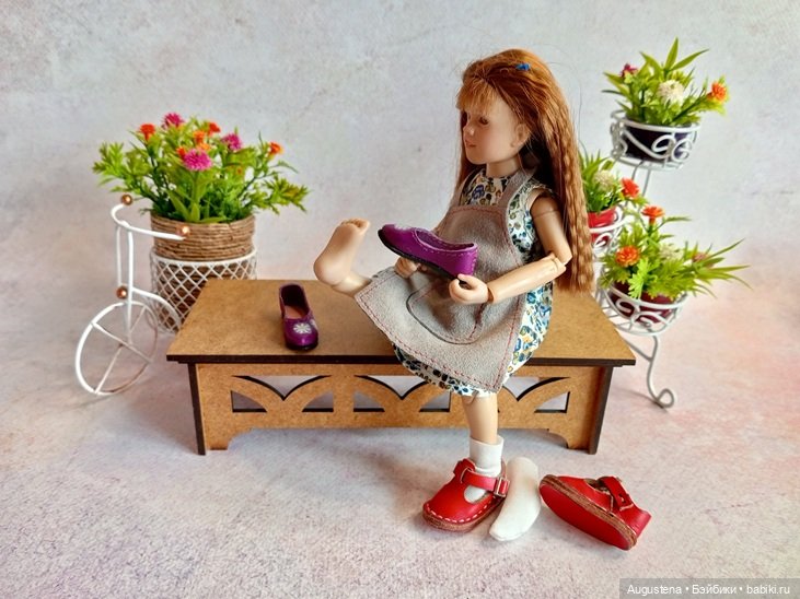 Туфельки на лето — Одежда и обувь для кукол своими руками: фото (фото 6)