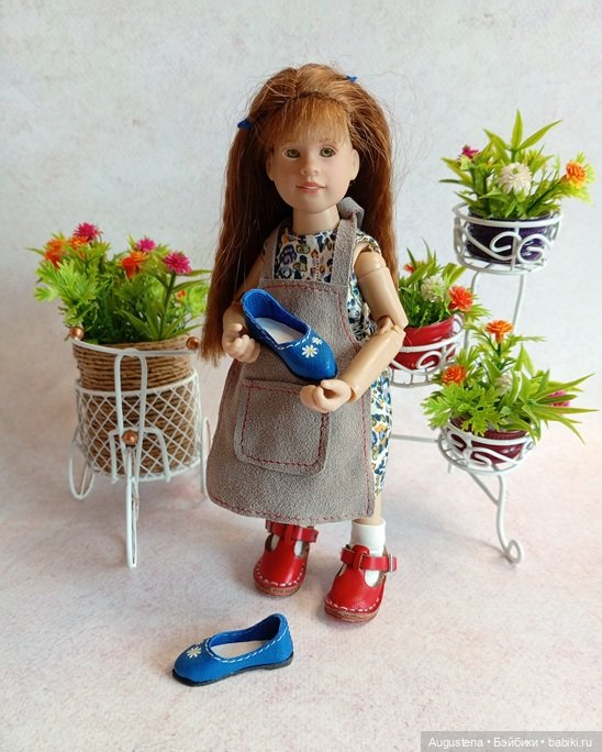 Туфельки на лето — Одежда и обувь для кукол своими руками: фото (фото 2)