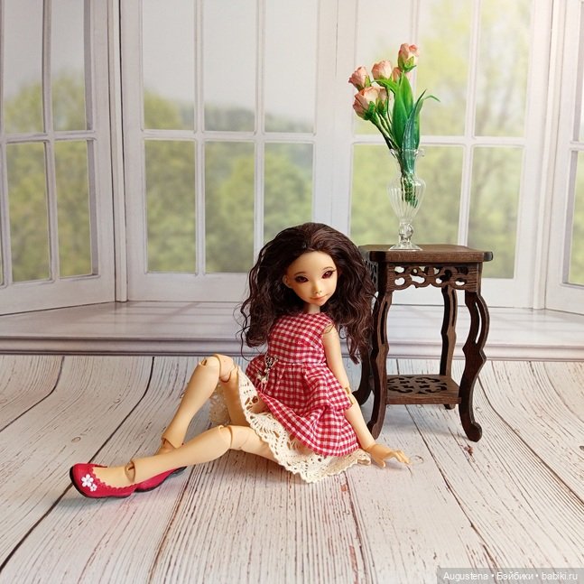 Красное для Рейры — Одежда и обувь для кукол своими руками: фото (фото 6)