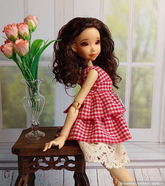 Красное для Рейры — Одежда и обувь для кукол своими руками: фото (фото 4)