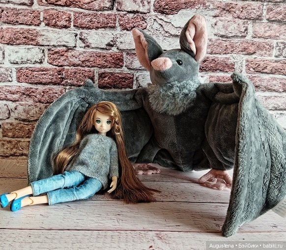 Ляля и летучий мышь | Бэйбики Ляля и летучий мышь — Куклы Momoko и Ruruko (Petworks (фото 3)