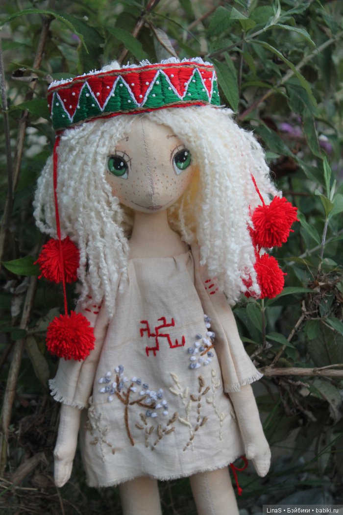 Ярина. Кукла из ткани — Авторские текстильные куклы: Вальдорфские (фото 3)
