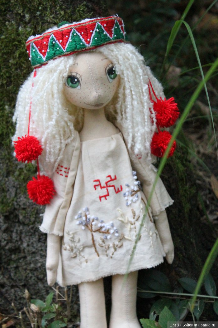 Ярина. Кукла из ткани — Авторские текстильные куклы: Вальдорфские (фото 8)