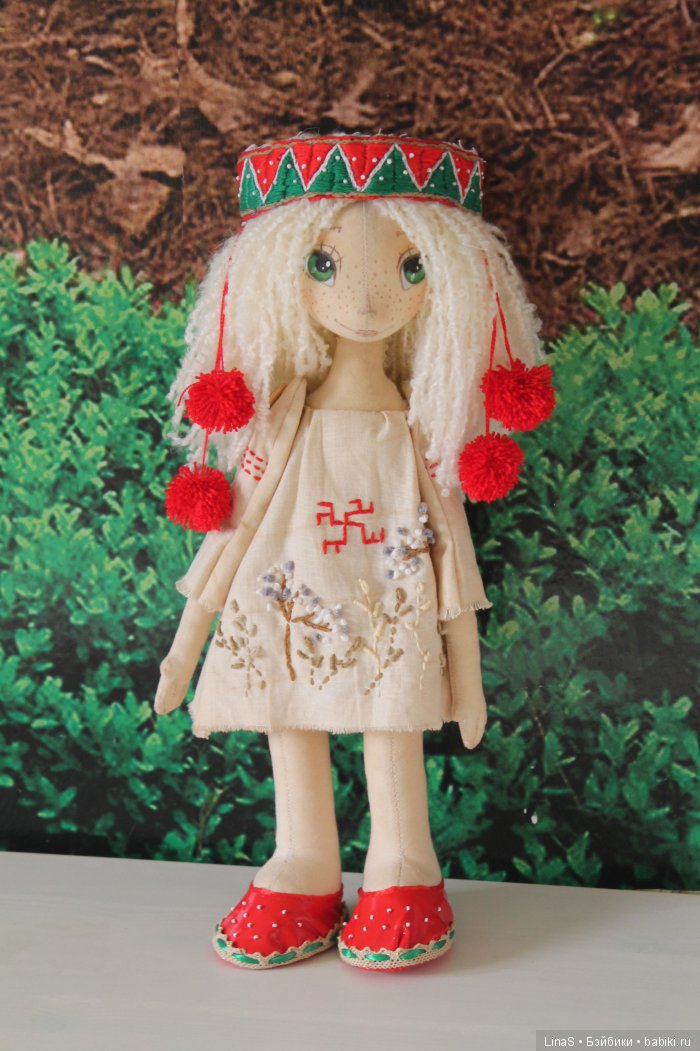 Ярина. Кукла из ткани — Авторские текстильные куклы: Вальдорфские