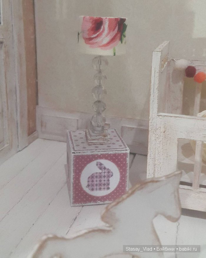 ФотоФон для кукол в стиле "Shabby Chic" 4 фотозоны в 1