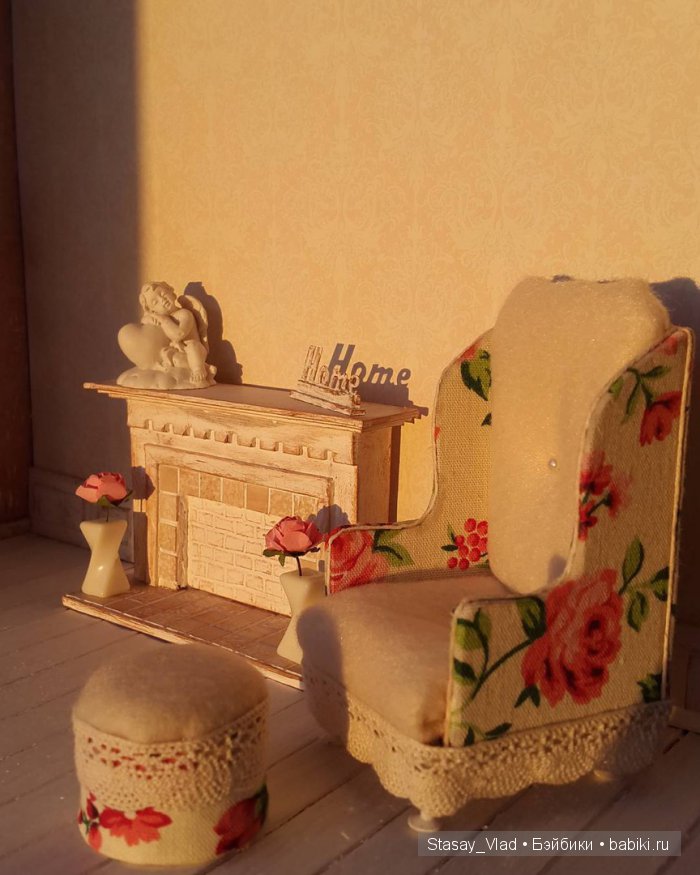 ФотоФон для кукол в стиле "Shabby Chic" 4 фотозоны в 1 (фото 9)