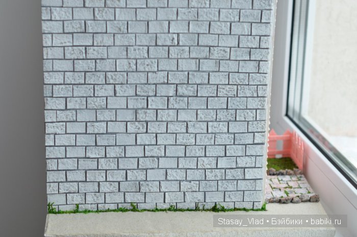 ФотоФон для кукол в стиле "Shabby Chic" 4 фотозоны в 1