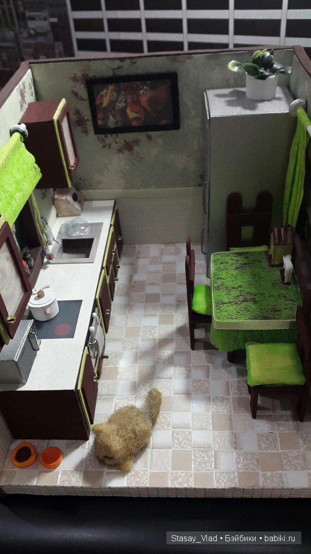 Румбокс Кухня — Румбоксы и кукольные интерьеры: фото