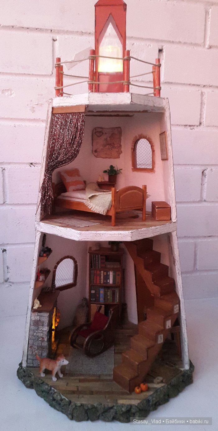 Маяк для Льва Аороновича — Румбоксы и кукольные интерьеры: фото