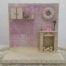 Румбокс - фотофон в стиле Shabby Chic