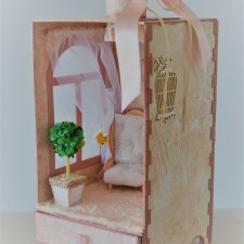 Ночник-шкатулка-румбокс Shabby Chic