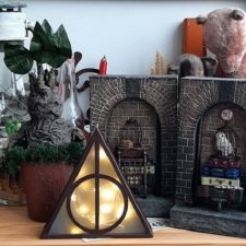 Все про Гарри Поттера. Мандрагора, букнук, держатели для книг, ночник и масса полезной информации.