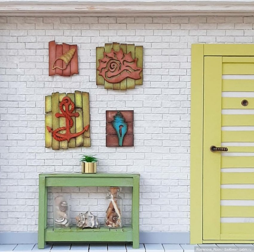 Простой мастер класс. Деревянное панно из картона (фото 10)