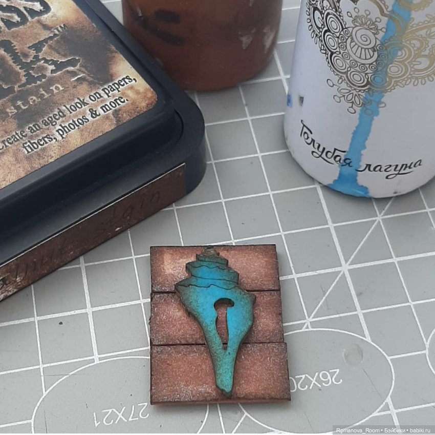 Простой мастер класс. Деревянное панно из картона (фото 6)