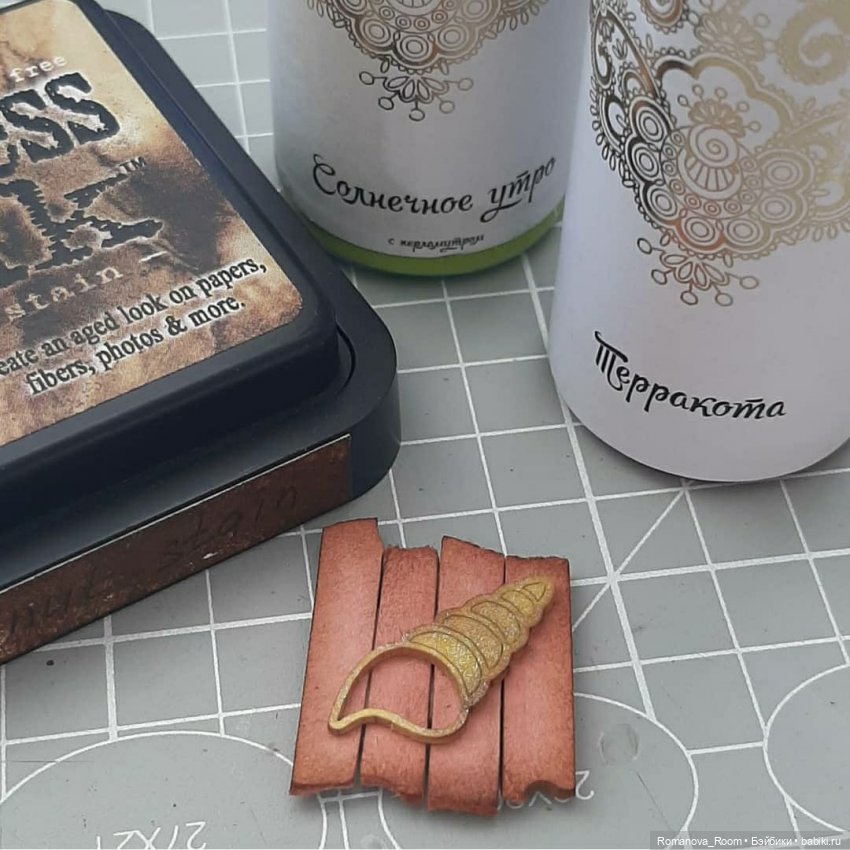 Простой мастер класс. Деревянное панно из картона (фото 7)