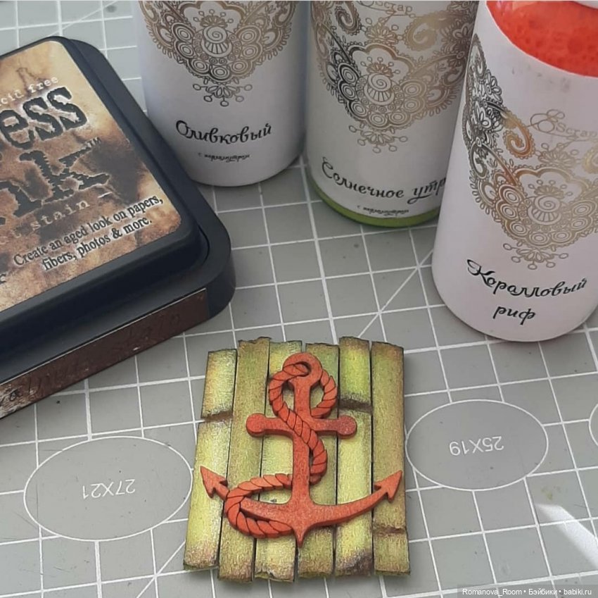 Простой мастер класс. Деревянное панно из картона (фото 5)