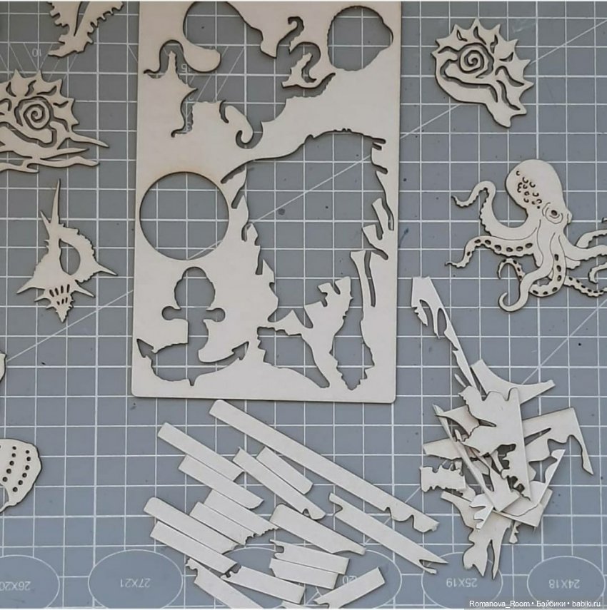 Простой мастер класс. Деревянное панно из картона (фото 3)