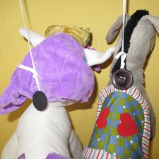 Идея для хранения мягких игрушек