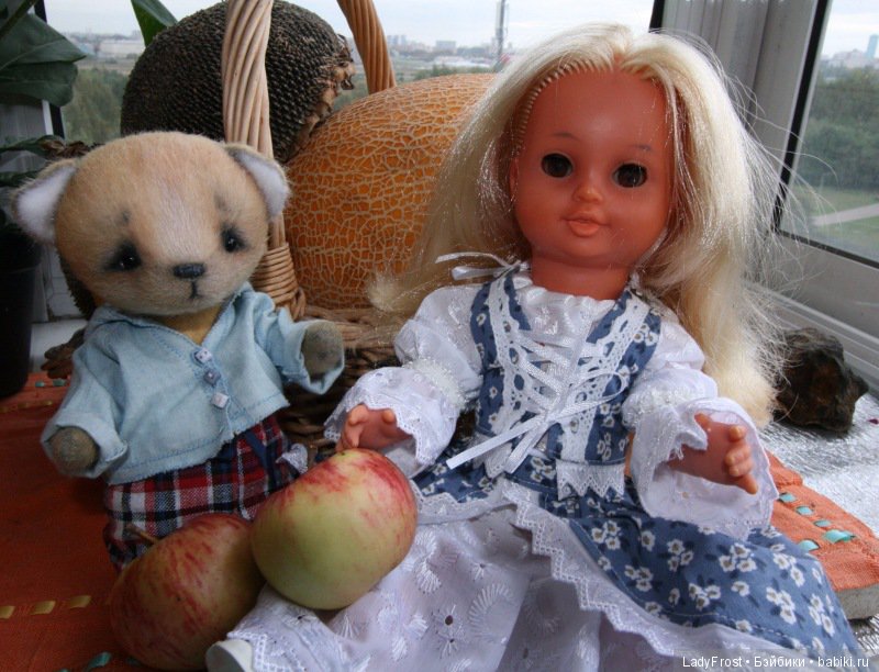 Осенние хлопоты — Винтажные куклы ГДР (Немки): Бигги