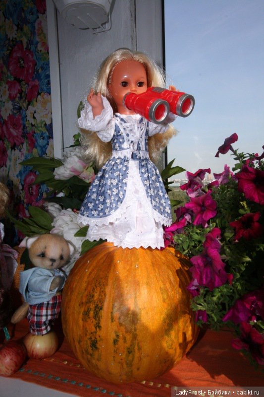 Осенние хлопоты — Винтажные куклы ГДР (Немки): Бигги