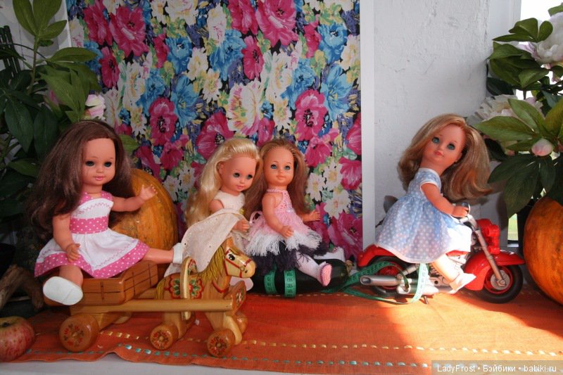 Осенние хлопоты — Винтажные куклы ГДР (Немки): Бигги